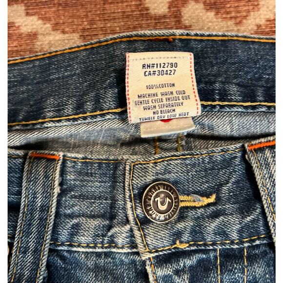 Vintage Y2K Men’s TRUE RELIGION Jeans 33 - Picture 5 of 7